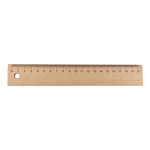 Wood Ruler 20cm