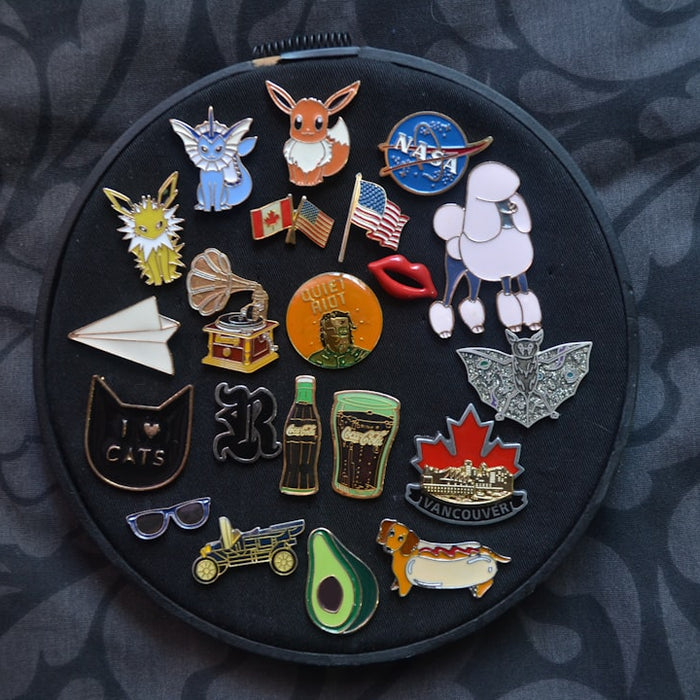 assorted pin lot