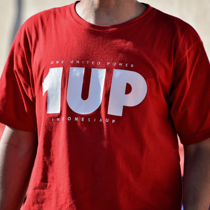 red t-shirt