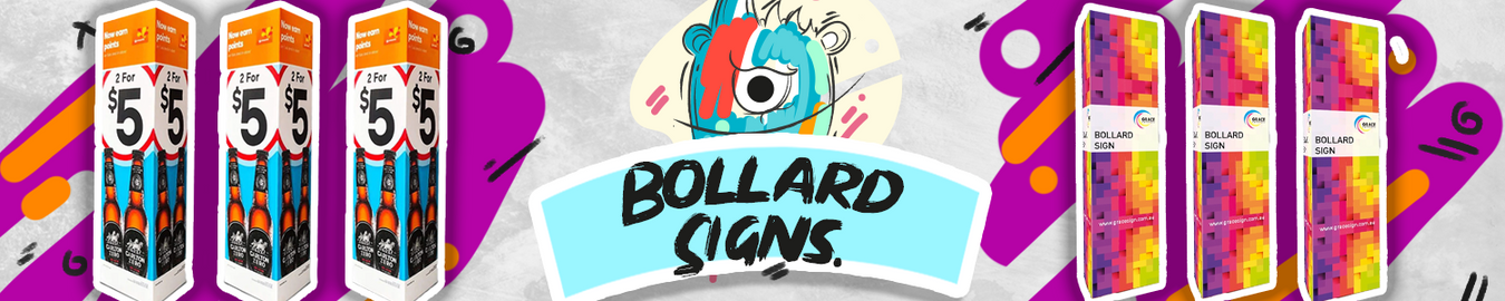 Bollard Signs PROMO PUNKS™