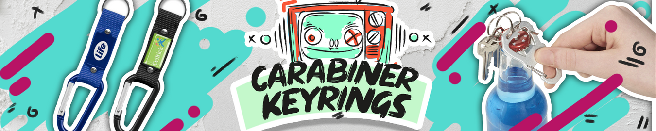 Carabiner Keyrings PROMO PUNKS™