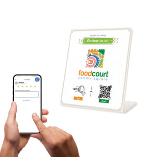 NFC Review Stand - Custom Promotional Product