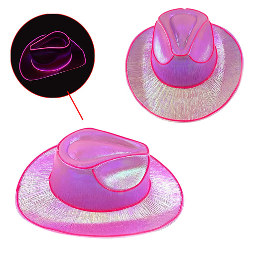Light Up Cowboy Hats - Custom Promotional Product