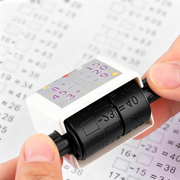 Math Roller Stamp