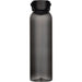 Alti 630 ml RCS Recycled Plastic Water Bottle - A drink bottle made from recycled plastic, featuring a dark grey body and a secure black lid.