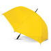 Hydra Sports Umbrella -  Colour Match - A bright yellow Hydra Sports Umbrella with a sleek black handle.