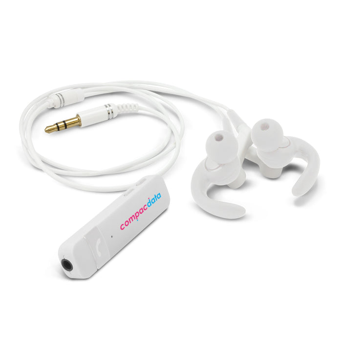 Neutron Bluetooth Receiver with Ear Buds - Custom Promotional Product