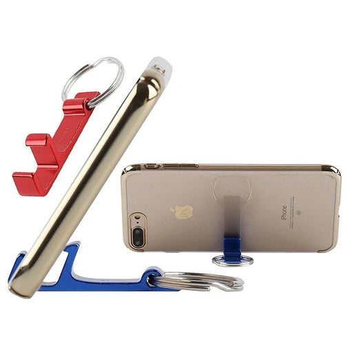 Phone Stand Bottle Opener Keyring - Custom Promotional Product