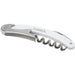 Seasons Nordkapp Waitress Knife - A white waitress knife with a stainless steel corkscrew and a sleek design, featuring a branding logo.