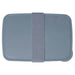 Seasons Dovi 800 ml Lunch Box - A lunch box in a solid grey colour with a textured grey band securing the lid, featuring a simple design.