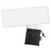 RPET Cooling Towel - A cooling towel in white with a black storage pouch. The towel is neatly folded and stored inside the pouch.
