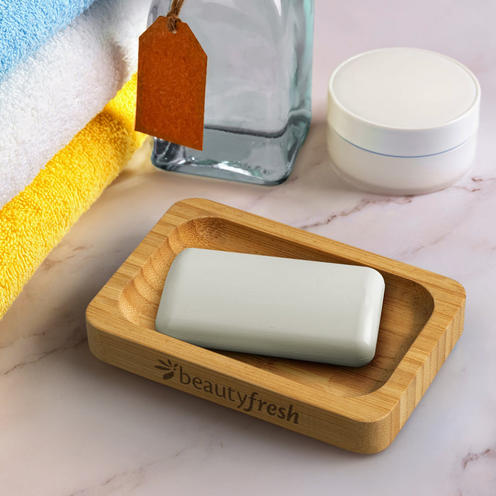 Bamboo Soap Holder - Custom Promotional Product