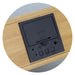 Bamboo Wireless Charging Clock - Custom Promotional Product