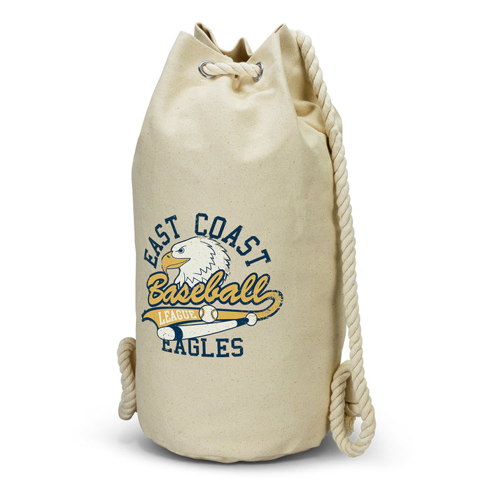 Riverside Canvas Barrel Bag - Custom Promotional Product