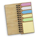 Bamboo Sticky Note Wallet - Custom Promotional Product