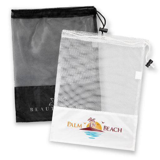 Drawstring Mesh Bag - Custom Promotional Product