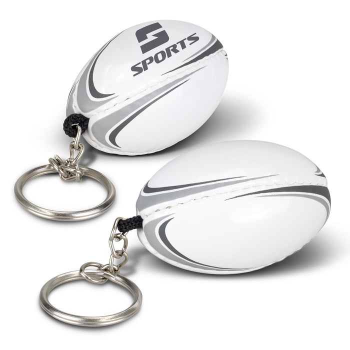 Rugby Ball Key Ring - Custom Promotional Product