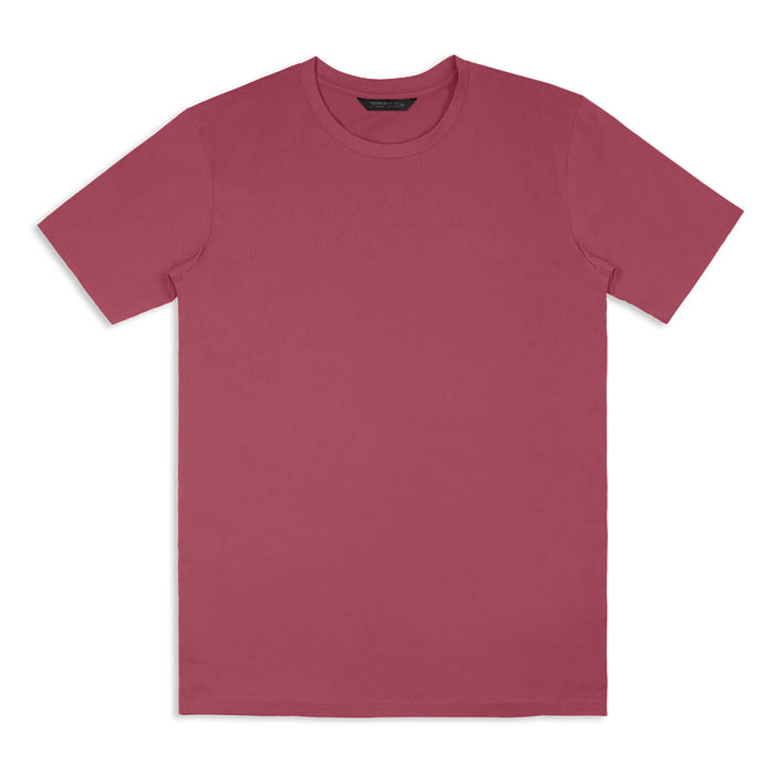 TRENDSWEAR Element Unisex T-Shirt - A unisex TRENDSWEAR Element T-shirt in a muted rose colour, featuring a simple design and short sleeves.