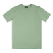 TRENDSWEAR Element Unisex T-Shirt - A light green unisex T-shirt with short sleeves and a round neckline, featuring a logo.