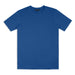 TRENDSWEAR Element Unisex T-Shirt - A blue unisex T-shirt featuring a solid colour design and a label with branding.