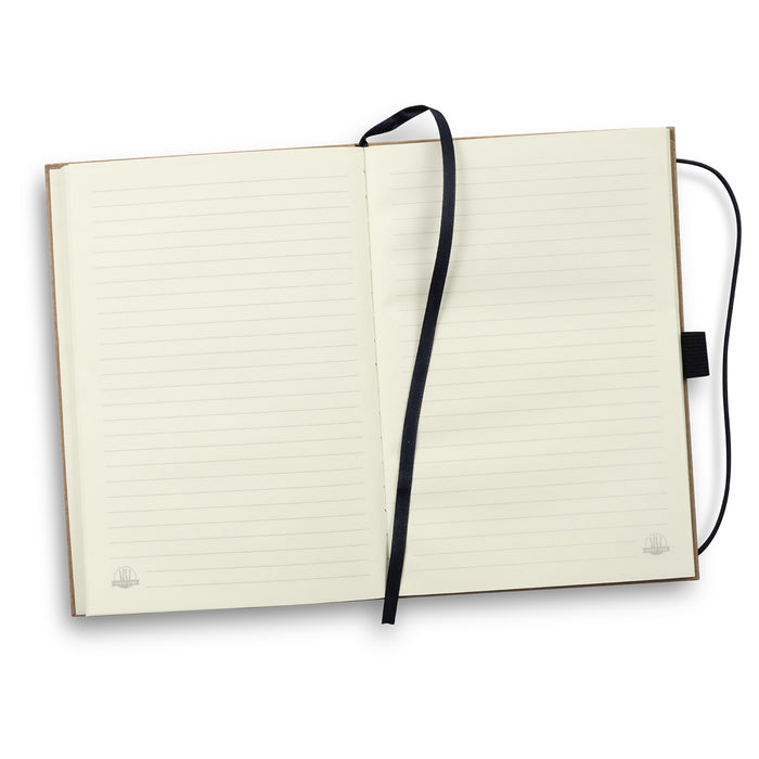 Sugarcane Paper Hard Cover Notebook - Custom Promotional Product