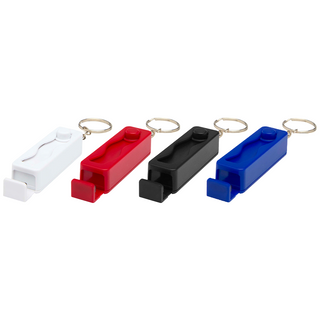 Aggia Recycled Plastic Phone Stand w/ Fidget Toy - Custom Promotional Product