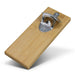 NATURA Bamboo Fridge Bottle Opener - Custom Promotional Product