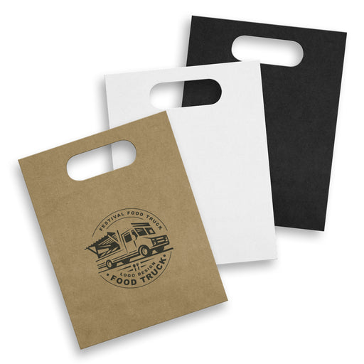 Medium Die Cut Paper Bag Portrait - Custom Promotional Product
