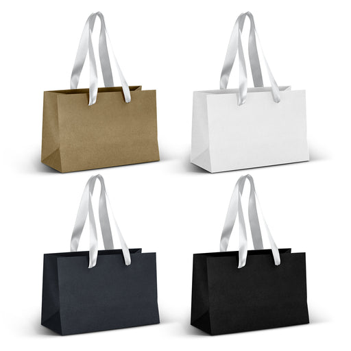Small Ribbon Handle Paper Bag - Custom Promotional Product