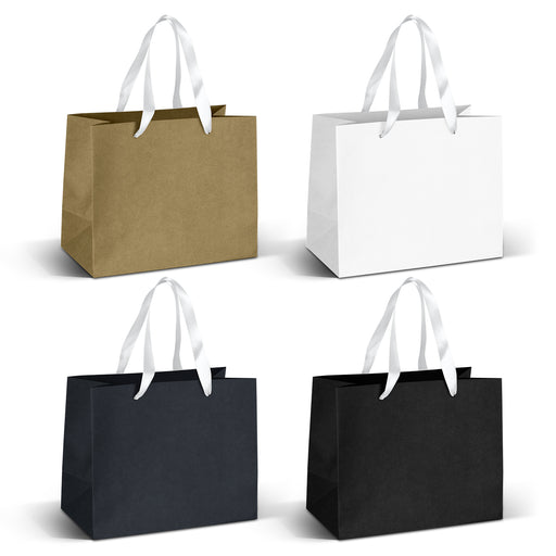 Medium Ribbon Handle Paper Bag - Custom Promotional Product