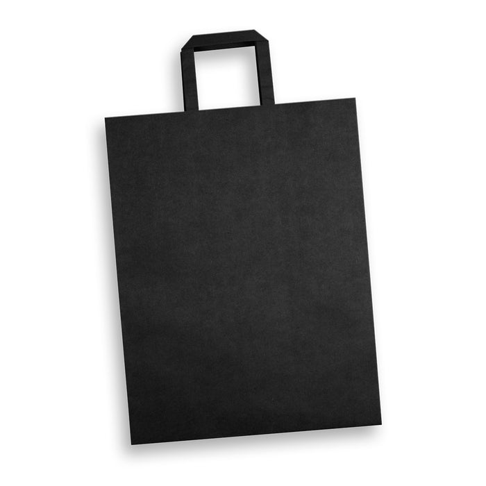 Extra Large Flat Handle Paper Bag Portrait - Custom Promotional Product