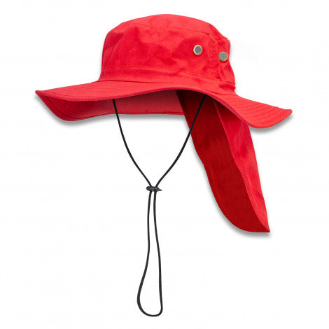 Legionnaire Wide Brim Hat - Red