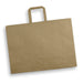 Extra Large Flat Handle Paper Bag Landscape - Custom Promotional Product