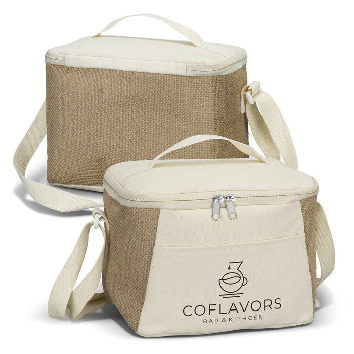 Jute Cooler Bag - Custom Promotional Product