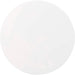Glider Slider Makeup Mirror - A round, glossy white makeup mirror with a smooth surface and a sleek design. It features a logo on the back.