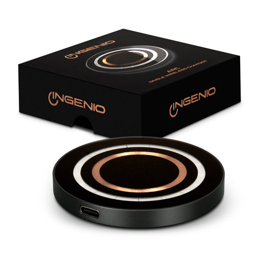INGENIO Arc Single Wireless Charger - Custom Promotional Product