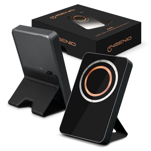 INGENIO Arc Wireless Charging Power Bank - Custom Promotional Product