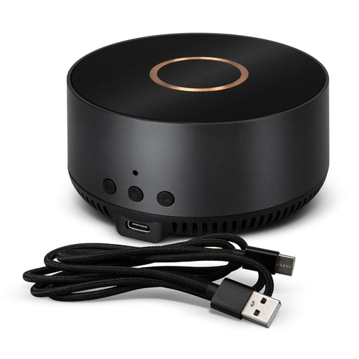INGENIO Arc Wireless Charging Speaker - Custom Promotional Product