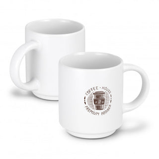 Espresso Stackable Coffee Mug - Custom Promotional Product