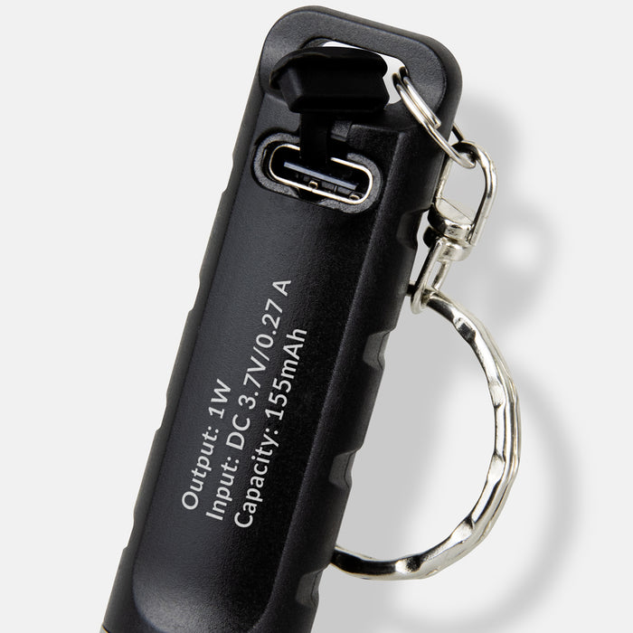 Rechargeable Torch Keyring - Custom Promotional Product