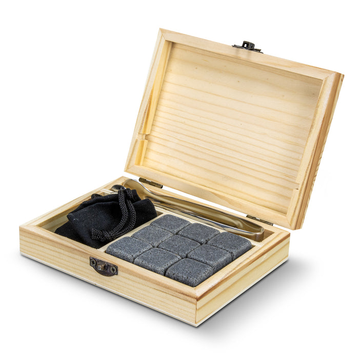 Whiskey Ice Cubes Stone Gift Set - Custom Promotional Product