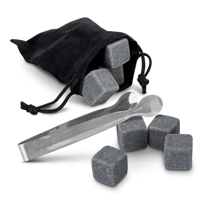 Whiskey Ice Cubes Stone Gift Set - Custom Promotional Product