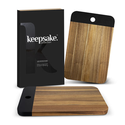 Keepsake Noir Serving Board - Custom Promotional Product