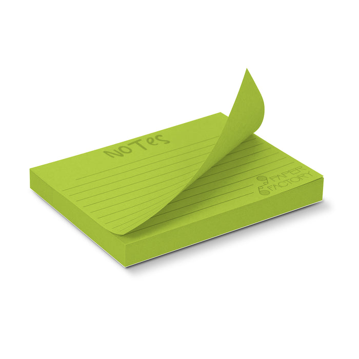 Coloured Sticky Pad 100 x 75mm - 100 Sheets - Custom Promotional Product
