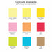 Coloured Sticky Pad 100 x 75mm - 100 Sheets - Custom Promotional Product