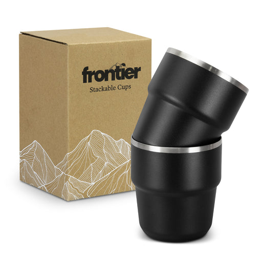 Frontier Stackable Cups - Set of 2 - Custom Promotional Product