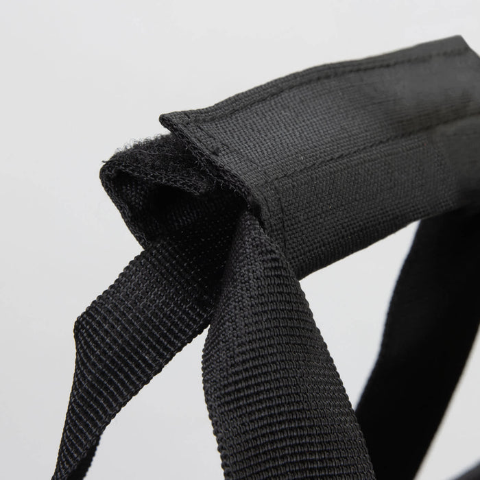 Oceana Recycled Cooler Bag - A black strap featuring durable fabric, designed for carrying or securing items.