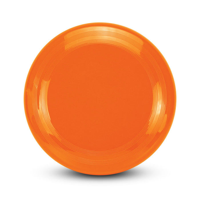 Aero Flyer - Large - Aero Flyer - Large in bright orange with a smooth surface and circular design, featuring slight grooves.