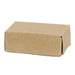 Caddie Golf Club Cleaning Tool - A rectangular brown cardboard box with flaps, suitable for packaging or storage.