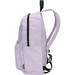 Byron 14" GRS Recycled City Laptop Backpack 16L - A pastel purple laptop backpack with two front pockets and adjustable straps, featuring a logo.